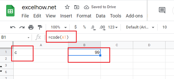google sheets code function