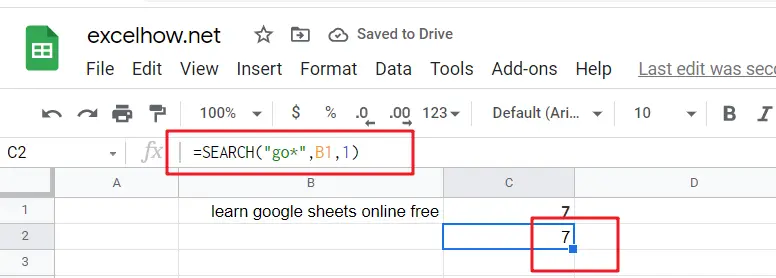 google sheets search function 