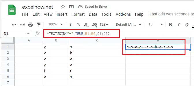 google sheets textjoin function1