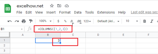 google sheets columns function1