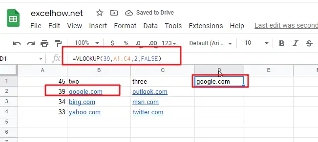 google sheets vlookup function1