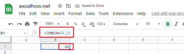 google sheets combina function1