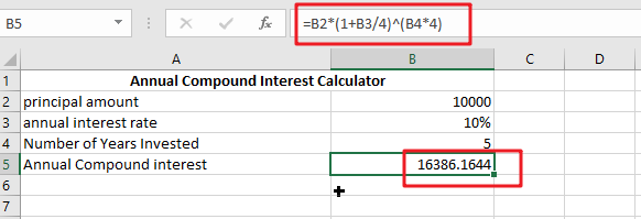 Calculate Compound Interest1