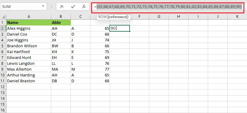 abbreviate names1