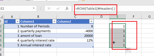 create table with automatic row number1