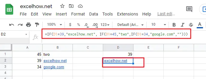 google sheets nested if function1