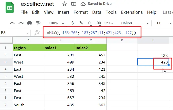 6 Array Formula Examples google sheets1