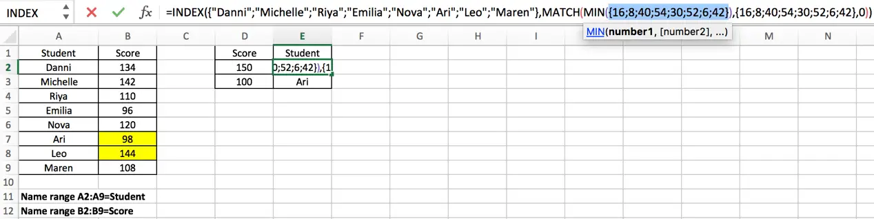 Find the Closest Data to the Data Provided3