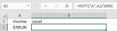 Repeating Character n Times in Excel1