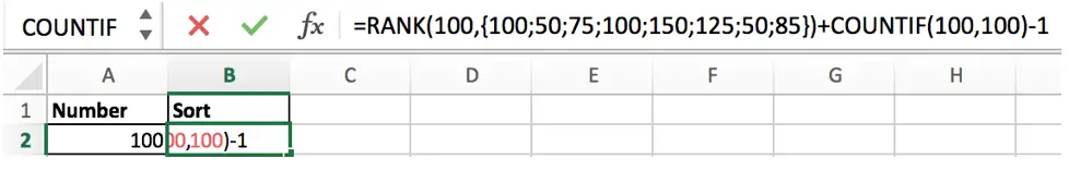 Sort Values with Unique Order if Duplicate Values Exist6