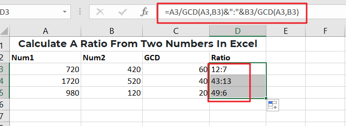 6 Calculate a ratio from two numbers1