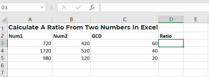 6 Calculate a ratio from two numbers1