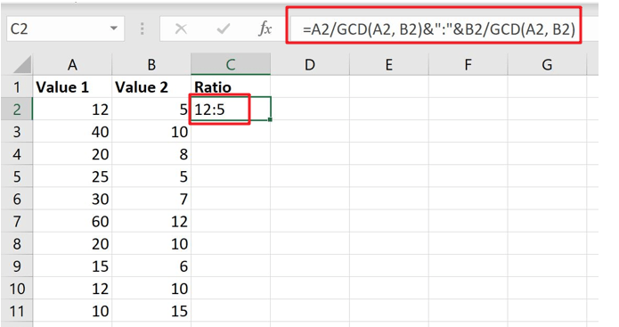 6 Calculate a ratio from two numbers1