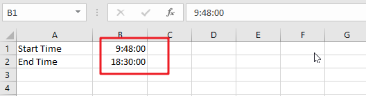 Calculate number of hours between two times1