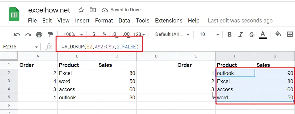 Sort Dynamic Data in google sheets1