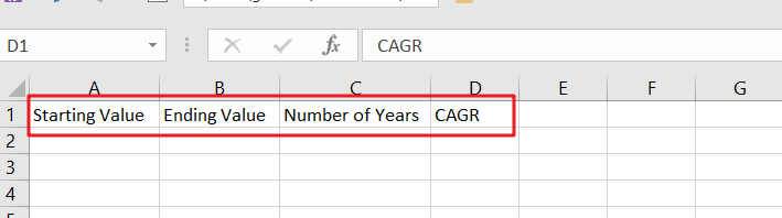 cagr formula examples in excel1