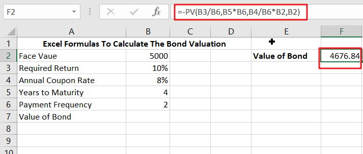 calculate bond valuation1
