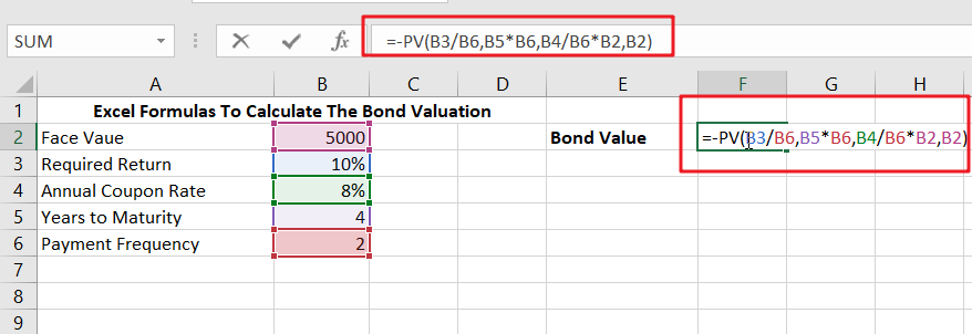 calculate bond valuation1