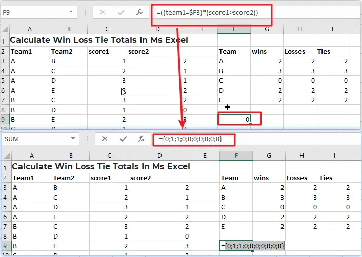 calculate-win-loss-tie-totals