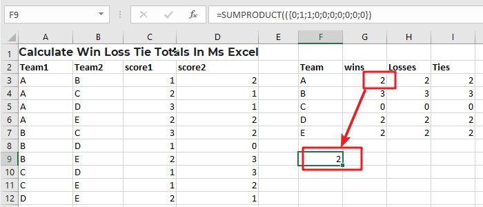 calculate-win-loss-tie-totals