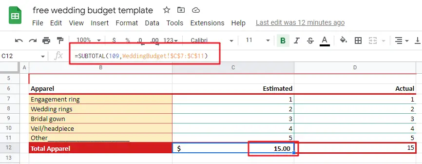 free wedding budget templates3-1