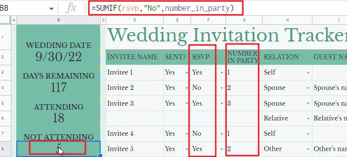 free wedding guest list template8-1