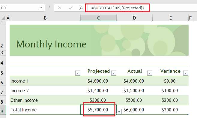 free family budget template1-4