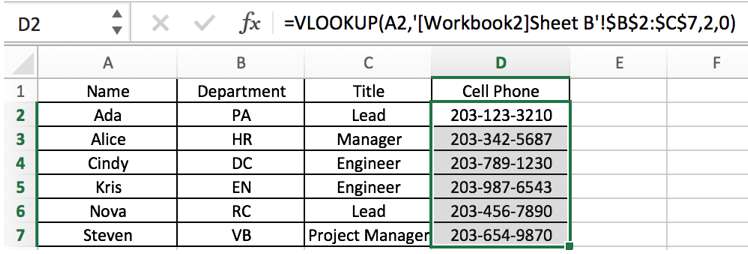 Lookup Value and Lookup Range in Different Workbooks