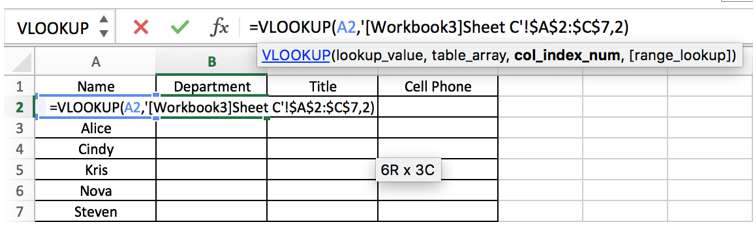 Lookup Value and Lookup Range in Different Workbooks