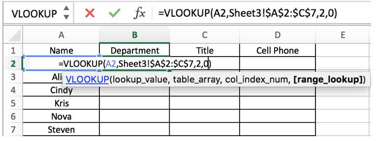 Lookup Value and Lookup Range in Same Worksheet