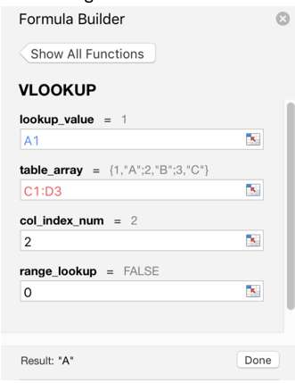Steps of Using VLOOKUP Function1