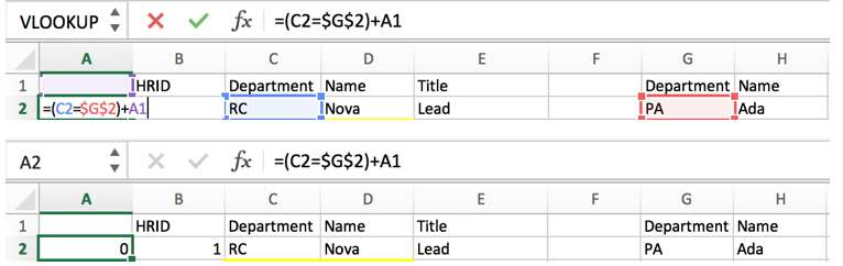 VLOOKUP to Return Multiple Values