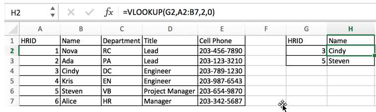 VLOOKUP with Absolute Range Reference
