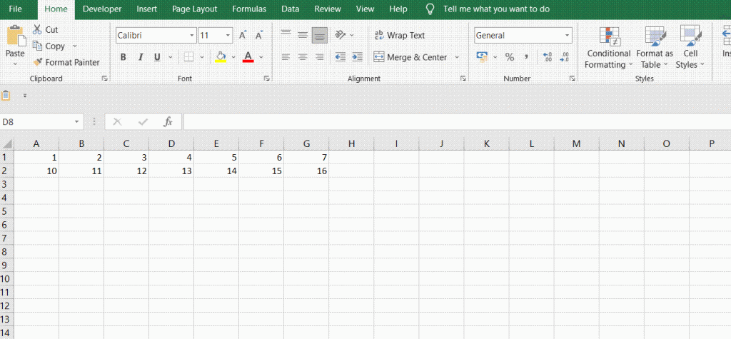  Excel/Google Sheets: Full Row Reference 