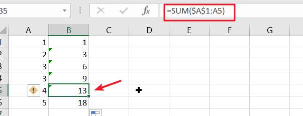  Excel/Google Sheets: Expanding Reference 