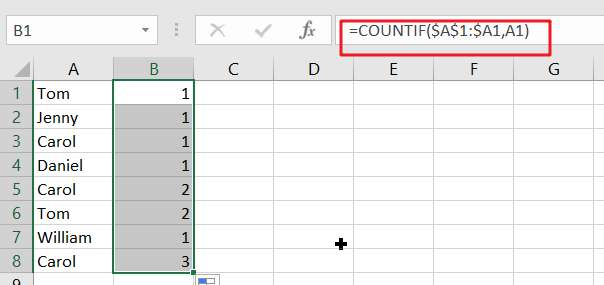  Excel/Google Sheets: Expanding Reference 