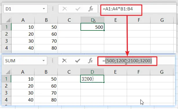 excel range