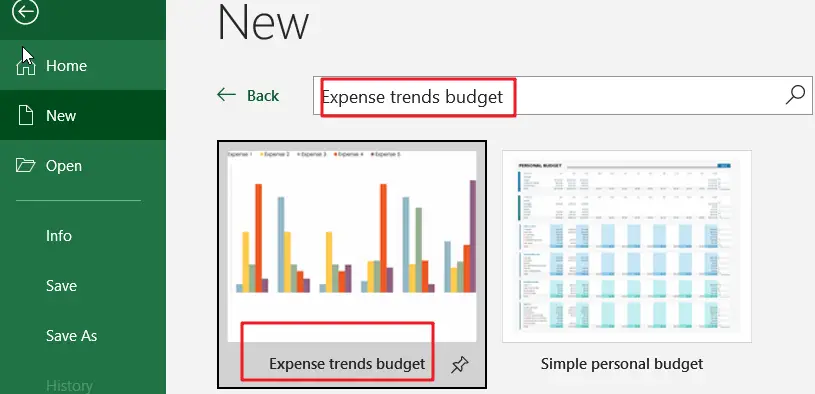 Expense trends budget1