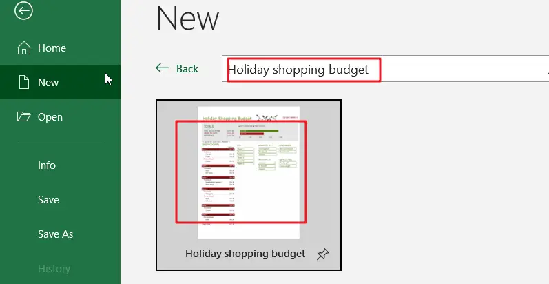 Holiday shopping budget1