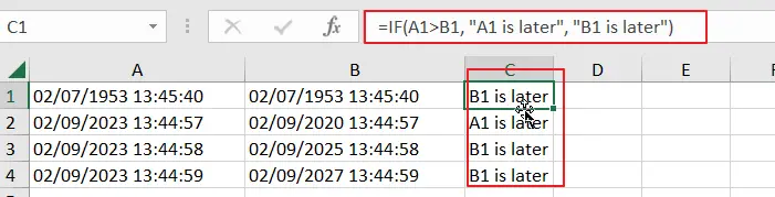 if function with dates1