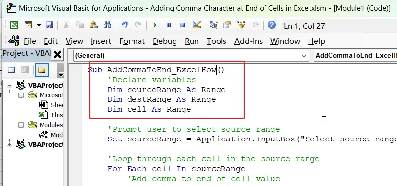 Adding Comma Character at End of Cells vba1.png