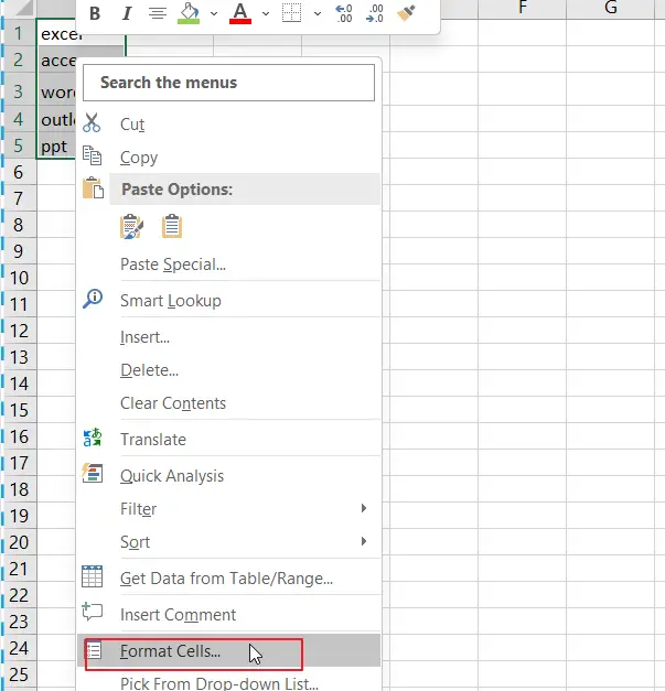 How to Add Quotes around Cell Values in Excel 11.png