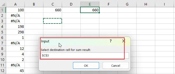 How to Calculate Sum of a Column Ignore #NA in Excel 15.png