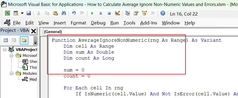 VBA Calculate Average Ignore Non-Numeric Values and Errors1.png