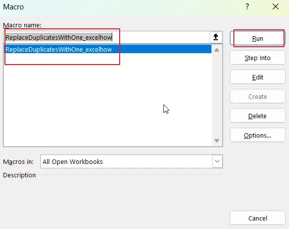 VBA to Replace Duplicates with Blank Cells in Excel 2.png