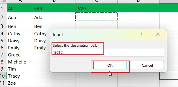 vba to Exclude Values from One Column 5.png