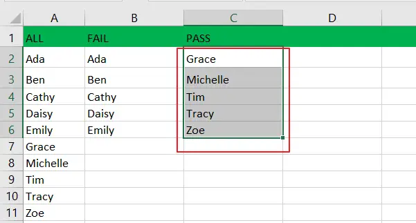 vba to Exclude Values from One Column 6.png
