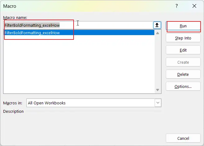 vba to Filter Cells with Bold Font Formatting in Excel2.png