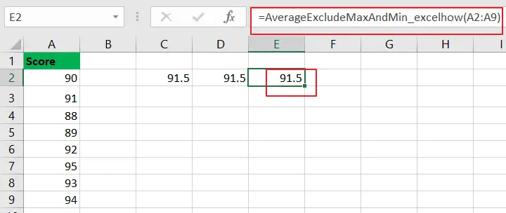 vba toCalculate the Average Excluding the Smallest & Highest Numbers in Excel 3.png