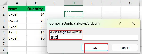 Combine Duplicate Rows and Sum the Values vba 4.png